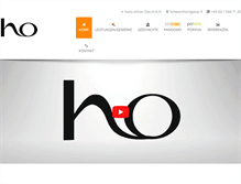 Tablet Screenshot of h-o.at